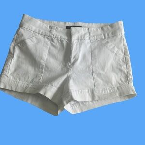 BeBop Women's Stretch White Shorts. Size 9